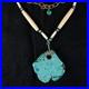 Native American Turquoise Beads Double Drop Vintage Women Navajo Bib Necklace