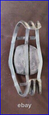 Native American Vintage Navajo Turquoise Sterling Silver Cuff Bracelet