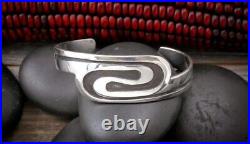 Native American Vintage Sterling Silver Navajo Cuff Bracelet