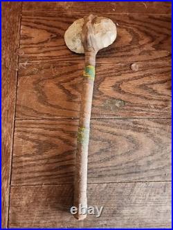 Native American Vintage Tomahawk With Beading
