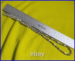 Native Navajo Pearl Torpedo Bead Necklace 22in Vintage