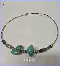 Navajo Southwest Vintage Necklace Jewelry Lot 7 Sterling Turquoise, other stones