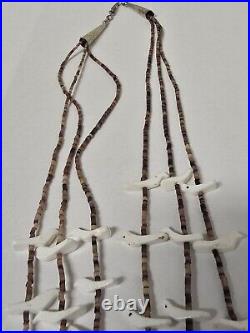 Navajo Southwest Vintage Necklace Jewelry Lot 7 Sterling Turquoise, other stones