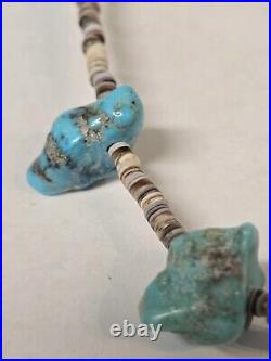 Navajo Southwest Vintage Necklace Jewelry Lot 7 Sterling Turquoise, other stones