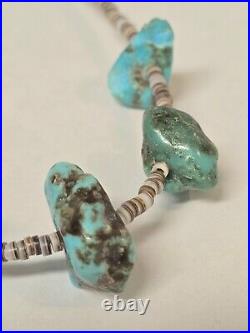 Navajo Southwest Vintage Necklace Jewelry Lot 7 Sterling Turquoise, other stones