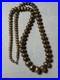 Navajo Vintage Sterling Silver Stamped Graduated Pearl Necklace 29