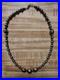 Navajo pearls necklace made from sterling silver