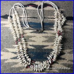 Necklace 5 Strand Vintage Native American On Of A Kind 25