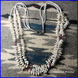 Necklace 5 Strand Vintage Native American On Of A Kind 25