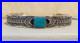 NewithVintage Native American Vintage s/s turquoise bracelet Howard Nelson, Navajo