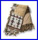 Old American Style Beaded Buffalo Hide Saddle Bags Western Native Vintage