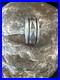 Old Pawn Men Women Band Navajo Stamped Sterling Silver Ring Sz 7 Wedding 20052