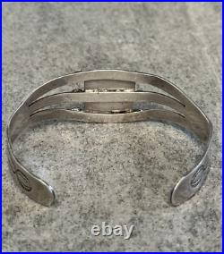 Old Vintage Native American Navajo Turquoise Sterling silver Bracelet