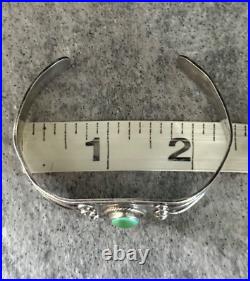 Old Vintage Native American Navajo Turquoise Sterling silver Bracelet