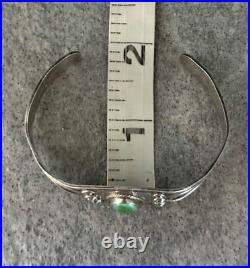 Old Vintage Native American Navajo Turquoise Sterling silver Bracelet