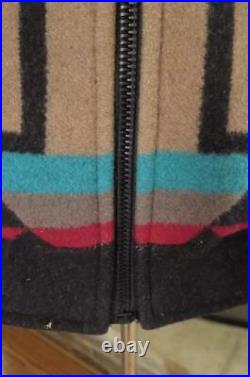 PENDLETON Vtg High Grade Western Wear Native American Aztec Wool Jacket L