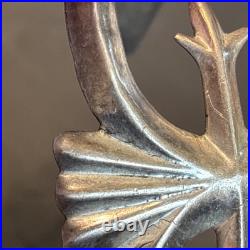 Patrick Yellowhorse Navajo Vintage Cast Cuff Bracelet Sterling Silver 7 READ