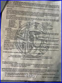 RW ADAMSON VISION Native American Vintage Mask/BEAUTIFULLY FRAMED