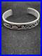 Rare Navajo Tom & Sylvia Kee Sterling Traditional Storytelling Bangle