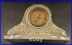 Rare Vintage Native American clock by silversmith Percy Spencer (Navajo)
