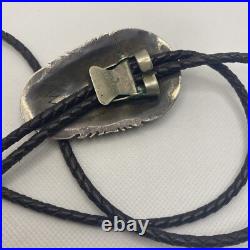 Silver & Turquoise Bennett Tie Native American, vintage