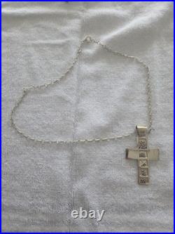 Sorrowful Mysteries Vtg Native American Navajo Sterling Necklace Roger John Sorrowful Mysteries Vtg Native American Navajo Sterling Necklace Roger John