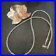 Southwestern 3mm Sterling Silver Pearls 20 Lobster Eye Cone Necklace 90320