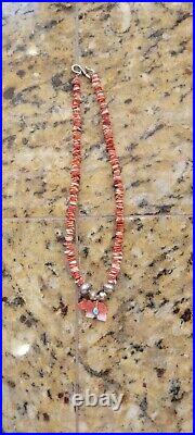 Spiny Oyster Shell Native American Vintage Necklace