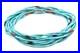 Stunning Liquid Sterling Silver Vintage 5 Strand Turquoise Navajo Necklace