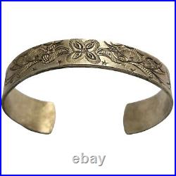 Superior Vintage Cheyenne Arapaho tribe Sterling Silver Bracelet