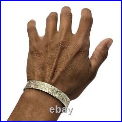 Superior Vintage Cheyenne Arapaho tribe Sterling Silver Bracelet