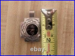 Thomas Charley 925 Sterling Silver Watch Pendant Vintage Navajo