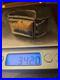 VINTAGE NAVAJO PETRIFIED WOOD STERLING SILVER BRACELET(broken)