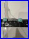 VINTAGE Zuni Turquoise Inlay Sterling Silver Watch Band Signed S. M. 22 Gemstone