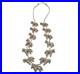 VTG Native American Fetish Carved Horse Animal Multi Stone Necklace STERLING