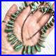 VTG Royston Tab Necklace Santo Domingo Strand 18in Graduated Slab 38g Heishi
