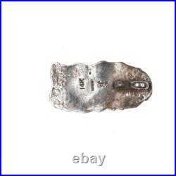 Vintage 14k/Sterling Tufa Cast Native American pendant Vintage 14k/Sterling Tufa Cast Native American pendant