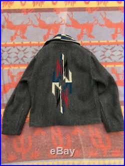 Vintage 1930s 1940s Chimayo Native American Wool Jacket