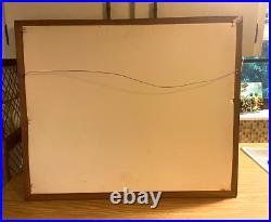 Vintage 1988 Native American Framed Art by Ken Schmidt Signed & Numbered Litho