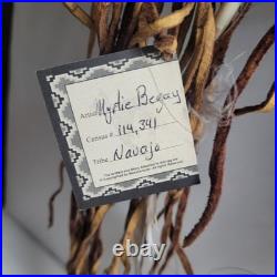 Vintage 20 Authentic Navajo Peace Pipe Made by Myrtie Begay