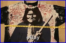 Vintage 90s Mosquitohead Geronimo T-Shirt Size XL Apache Native American Tee VTG