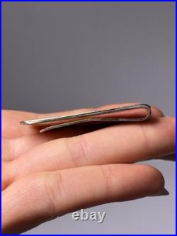 Vintage 925 Sterling Silver Native American Money Clip