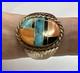 Vintage 925 Sterling Silver Native American Navajo Ring