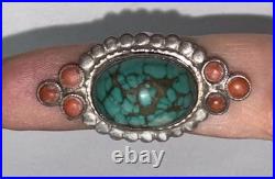 Vintage 925 Sterling Silver Native American Ring