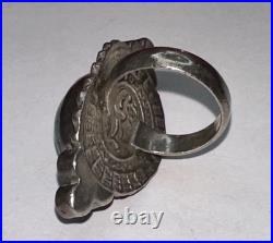 Vintage 925 Sterling Silver Native American Ring