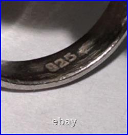 Vintage 925 Sterling Silver Native American Ring