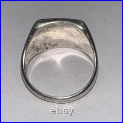 Vintage 925 Sterling Silver Native American Turquoise Ring