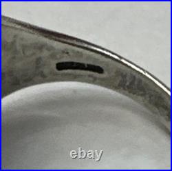 Vintage 925 Sterling Silver Native American Turquoise Ring