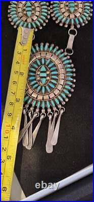 Vintage Betty Etsate Zuni Needle Point necklace