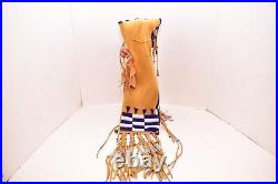 Vintage Cheyenne Native American Indian Beaded Pipe Bag 45 long W STRAP